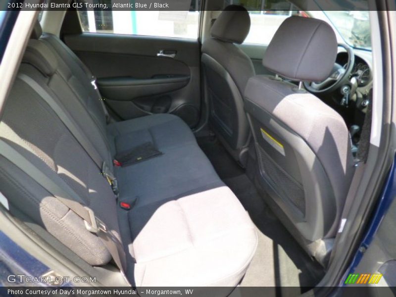 Atlantic Blue / Black 2012 Hyundai Elantra GLS Touring