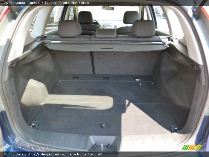Atlantic Blue / Black 2012 Hyundai Elantra GLS Touring