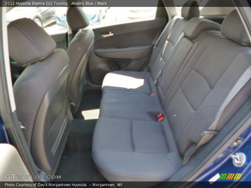 Atlantic Blue / Black 2012 Hyundai Elantra GLS Touring