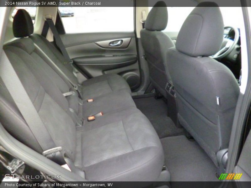 Super Black / Charcoal 2014 Nissan Rogue SV AWD