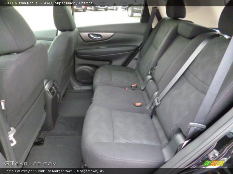 Super Black / Charcoal 2014 Nissan Rogue SV AWD