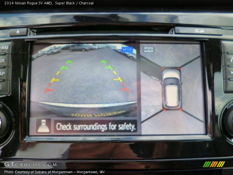 Super Black / Charcoal 2014 Nissan Rogue SV AWD