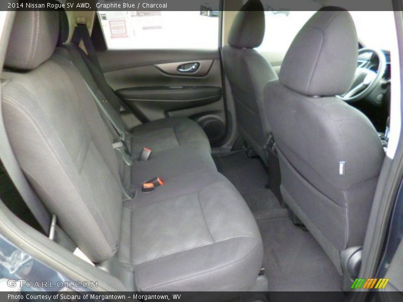 Graphite Blue / Charcoal 2014 Nissan Rogue SV AWD