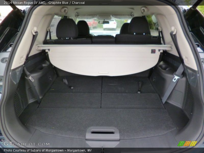 Graphite Blue / Charcoal 2014 Nissan Rogue SV AWD