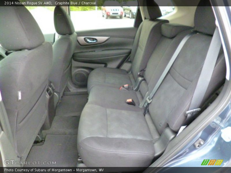 Graphite Blue / Charcoal 2014 Nissan Rogue SV AWD
