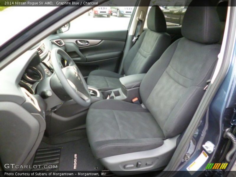 Graphite Blue / Charcoal 2014 Nissan Rogue SV AWD