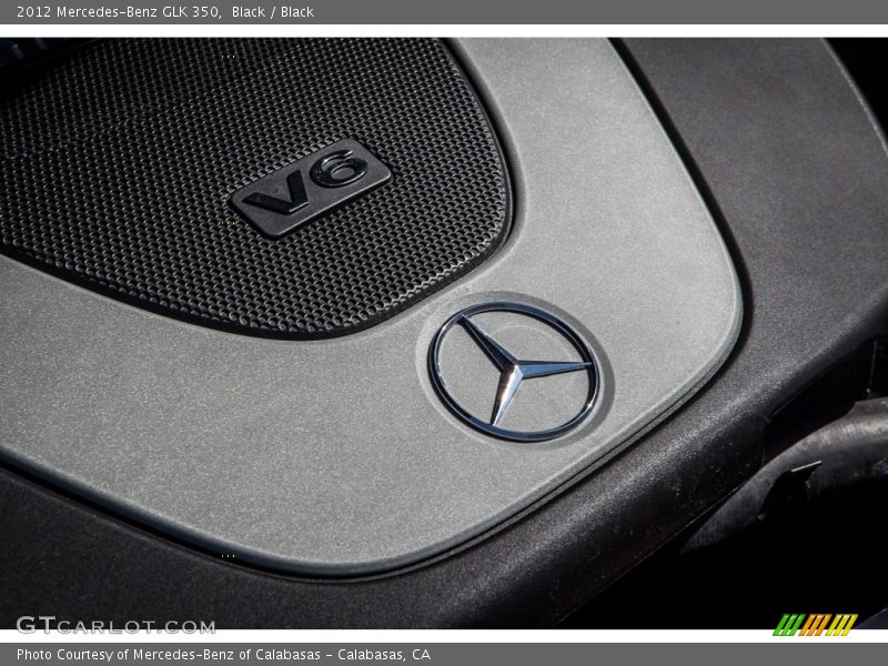 Black / Black 2012 Mercedes-Benz GLK 350