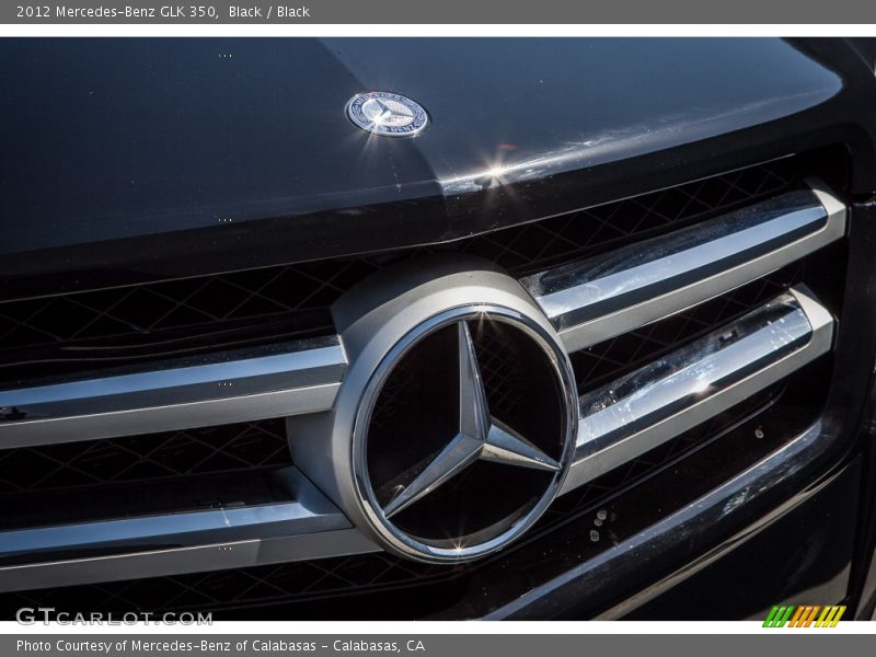 Black / Black 2012 Mercedes-Benz GLK 350