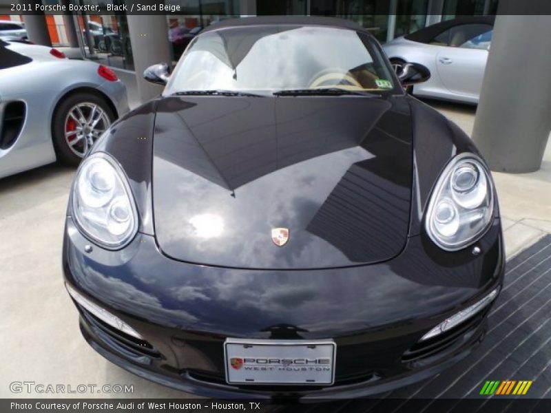 Black / Sand Beige 2011 Porsche Boxster