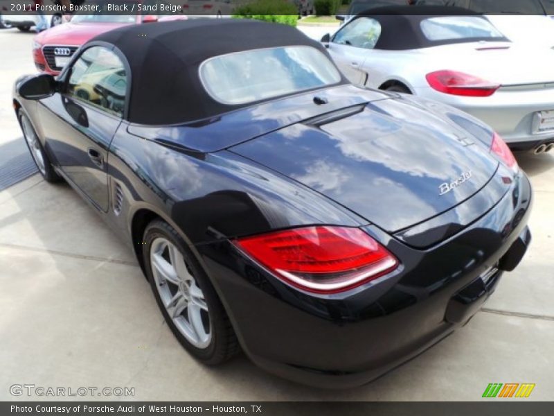 Black / Sand Beige 2011 Porsche Boxster