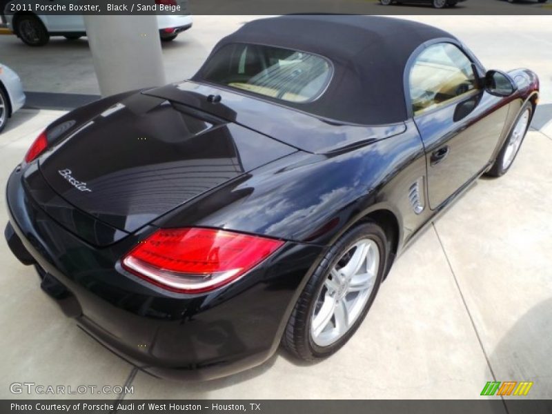 Black / Sand Beige 2011 Porsche Boxster