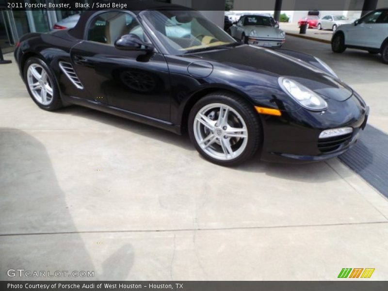 Black / Sand Beige 2011 Porsche Boxster