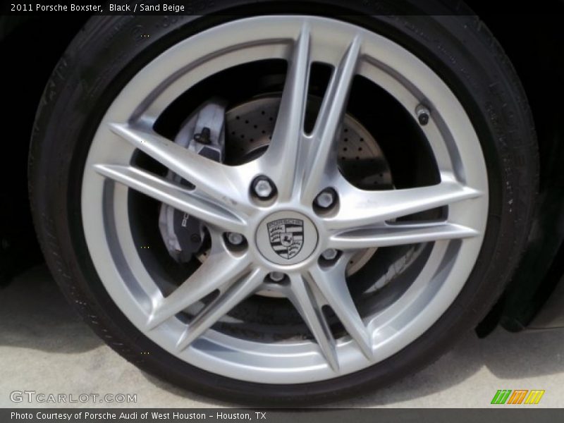 Black / Sand Beige 2011 Porsche Boxster