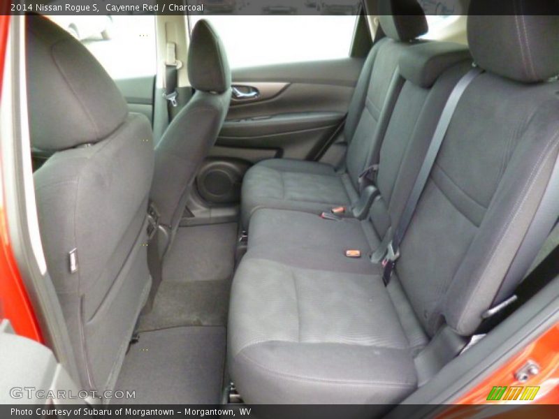 Cayenne Red / Charcoal 2014 Nissan Rogue S