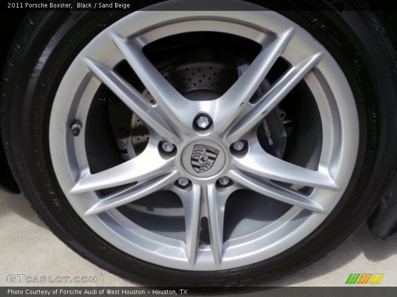 Black / Sand Beige 2011 Porsche Boxster