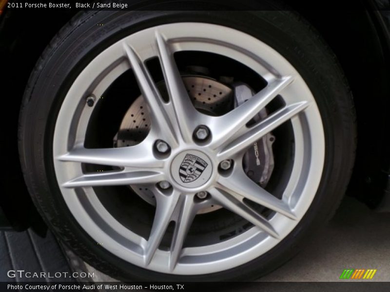 Black / Sand Beige 2011 Porsche Boxster