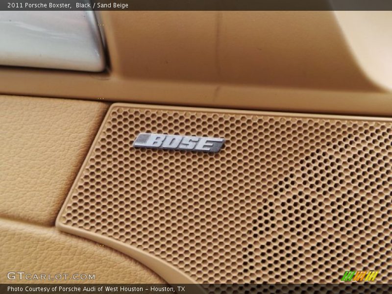 Black / Sand Beige 2011 Porsche Boxster
