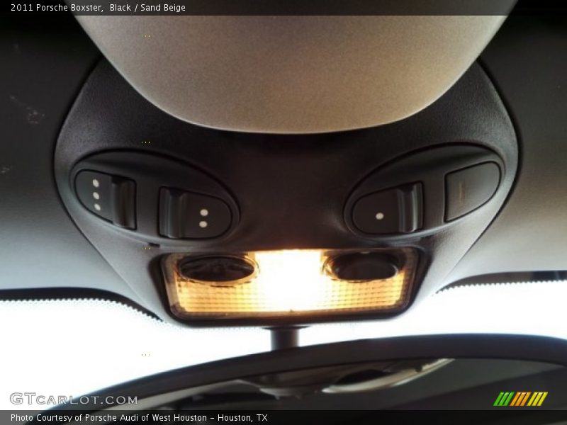 Black / Sand Beige 2011 Porsche Boxster
