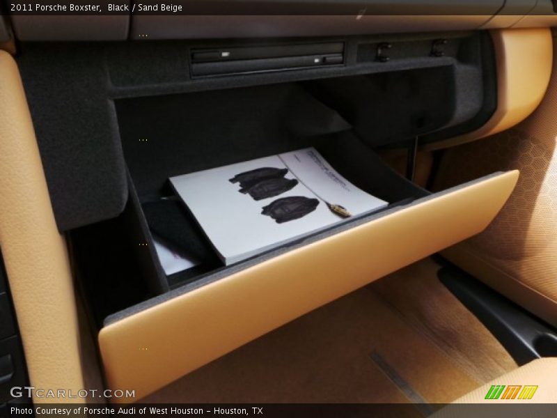 Black / Sand Beige 2011 Porsche Boxster