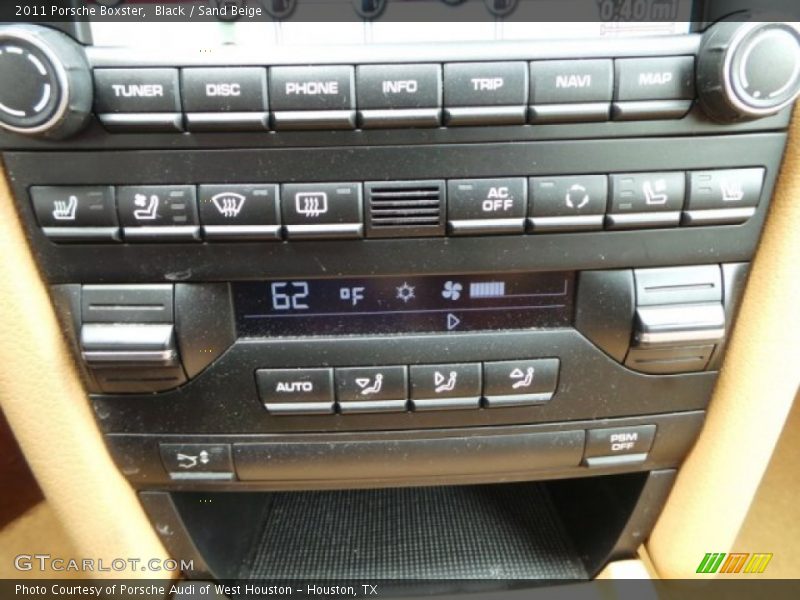 Black / Sand Beige 2011 Porsche Boxster