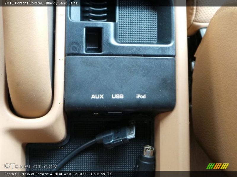 Black / Sand Beige 2011 Porsche Boxster