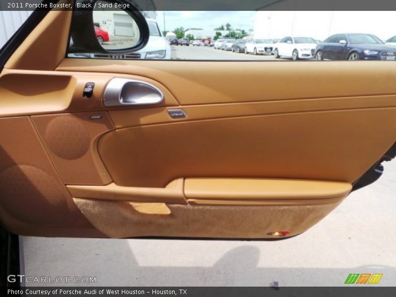 Black / Sand Beige 2011 Porsche Boxster
