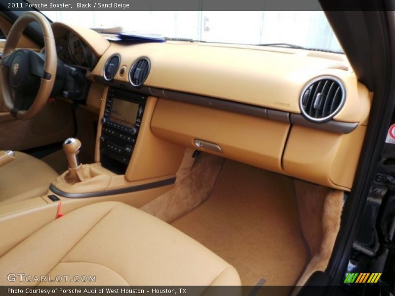 Black / Sand Beige 2011 Porsche Boxster