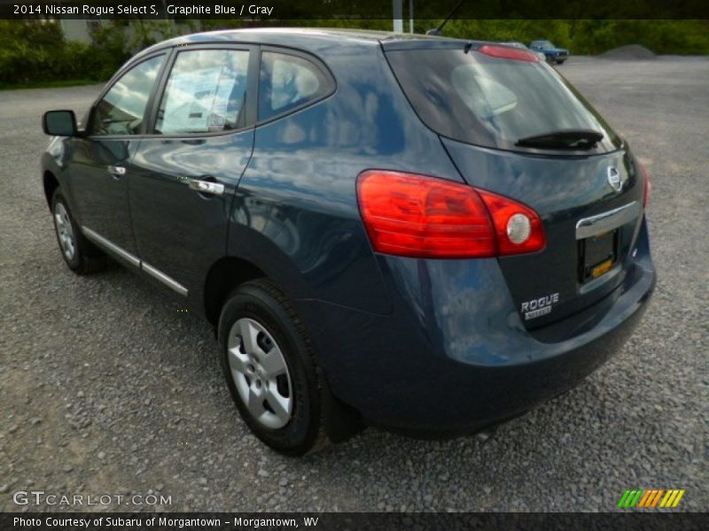 Graphite Blue / Gray 2014 Nissan Rogue Select S