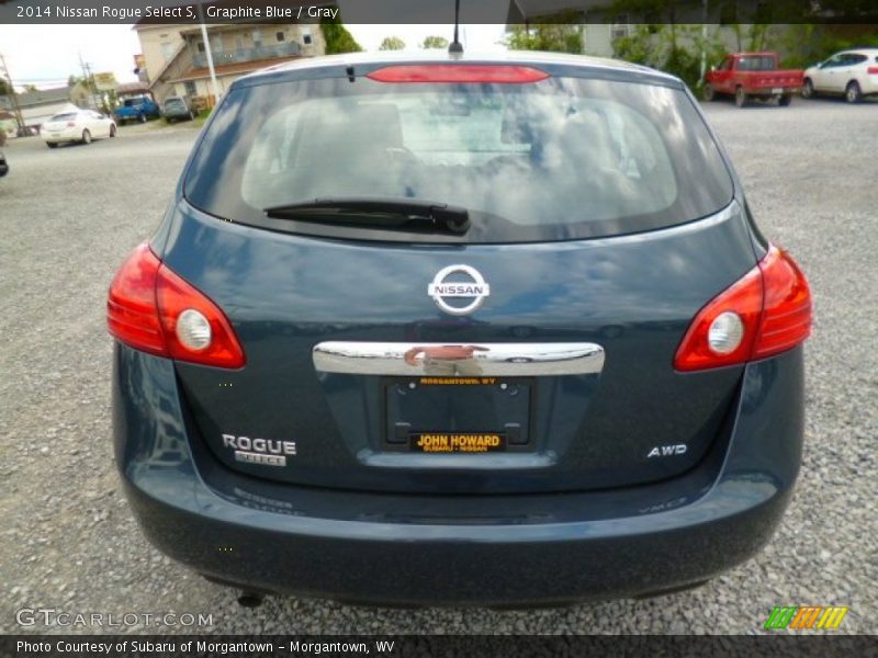 Graphite Blue / Gray 2014 Nissan Rogue Select S