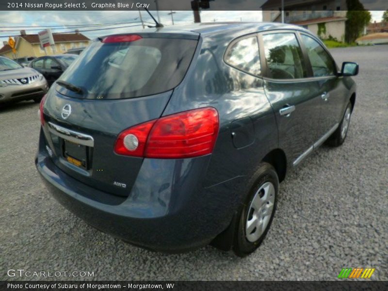Graphite Blue / Gray 2014 Nissan Rogue Select S