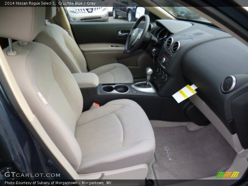 Graphite Blue / Gray 2014 Nissan Rogue Select S