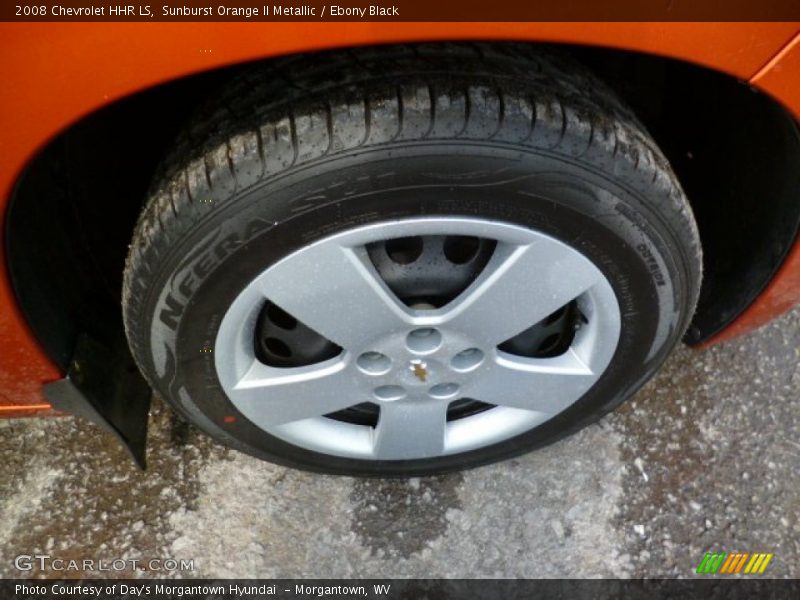 Sunburst Orange II Metallic / Ebony Black 2008 Chevrolet HHR LS