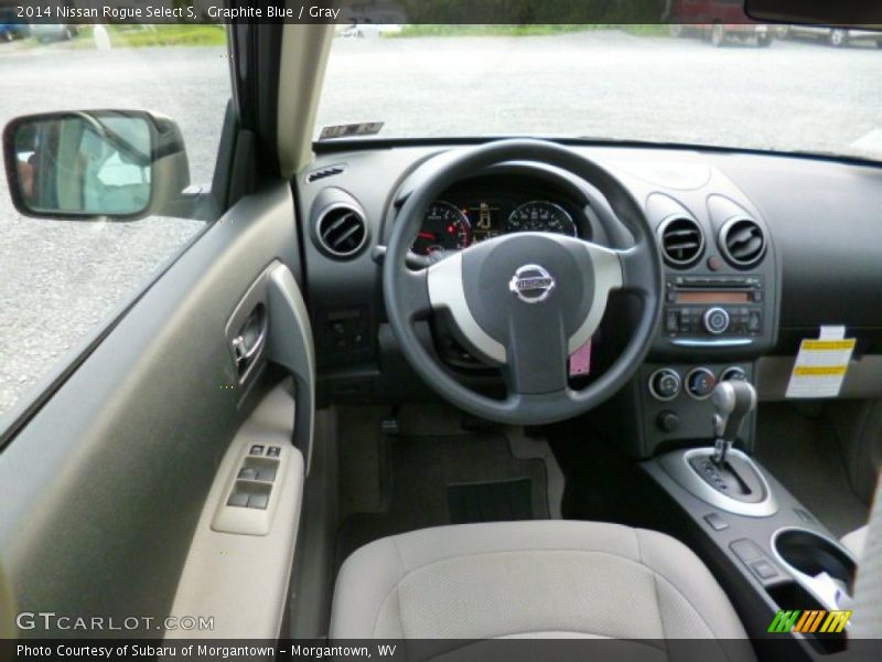Graphite Blue / Gray 2014 Nissan Rogue Select S