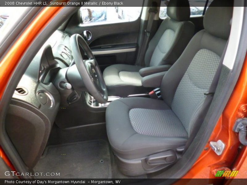 Sunburst Orange II Metallic / Ebony Black 2008 Chevrolet HHR LS