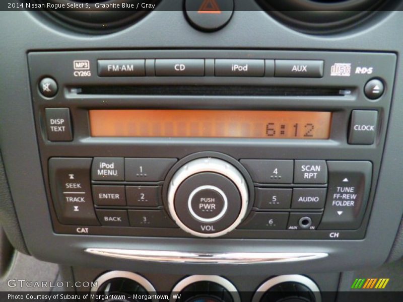 Graphite Blue / Gray 2014 Nissan Rogue Select S