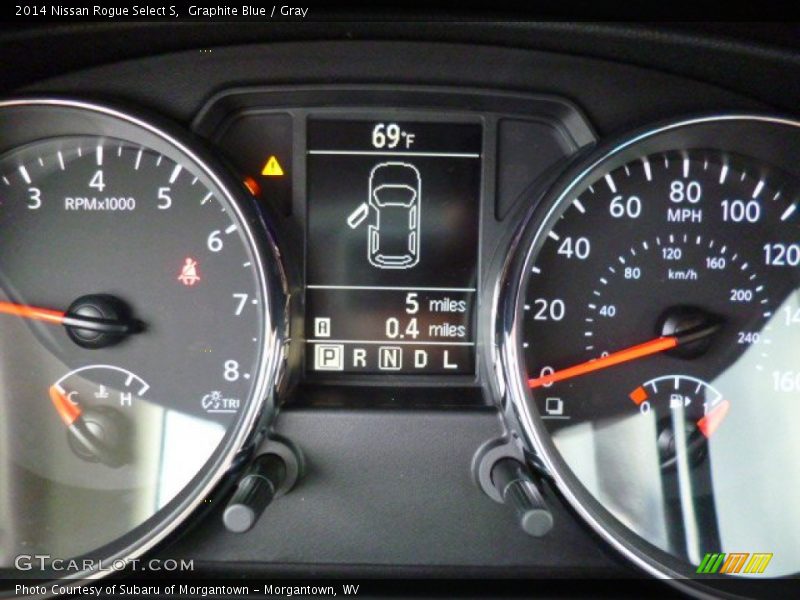 Graphite Blue / Gray 2014 Nissan Rogue Select S