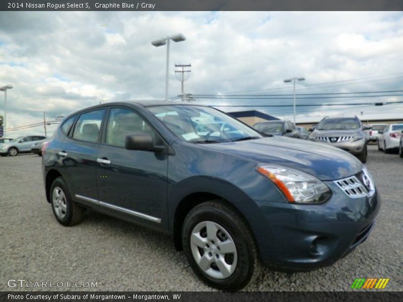 Graphite Blue / Gray 2014 Nissan Rogue Select S