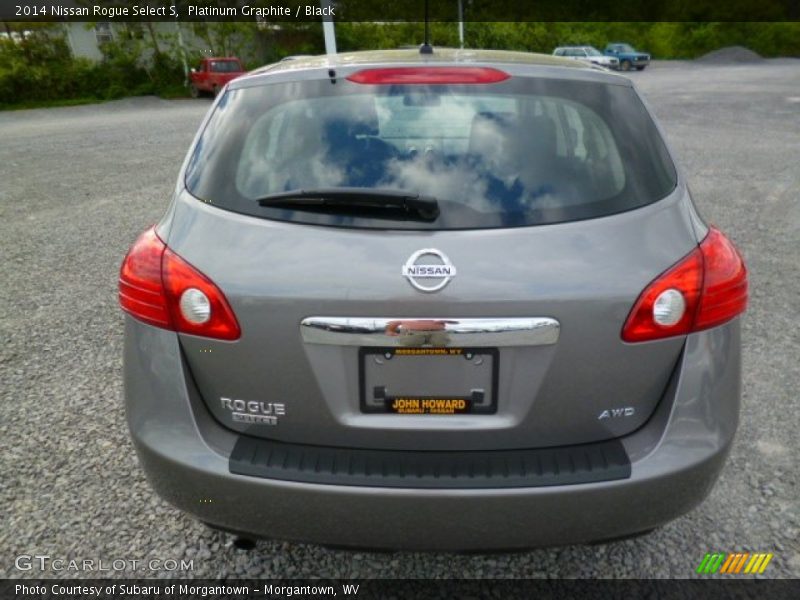 Platinum Graphite / Black 2014 Nissan Rogue Select S