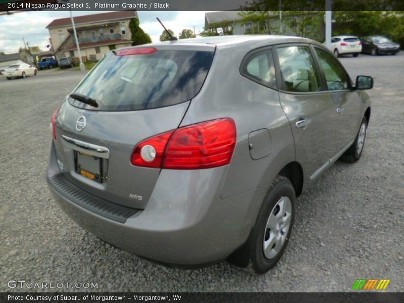 Platinum Graphite / Black 2014 Nissan Rogue Select S