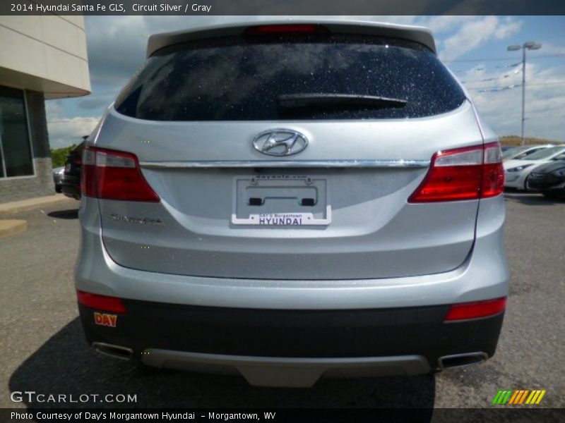 Circuit Silver / Gray 2014 Hyundai Santa Fe GLS