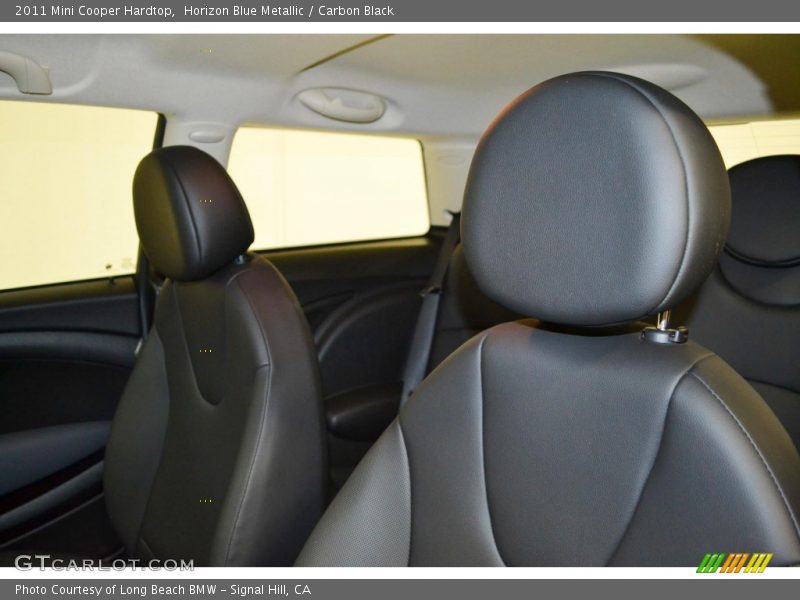 Horizon Blue Metallic / Carbon Black 2011 Mini Cooper Hardtop