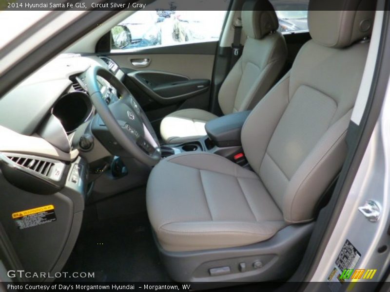 Circuit Silver / Gray 2014 Hyundai Santa Fe GLS