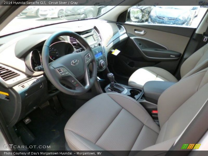 Circuit Silver / Gray 2014 Hyundai Santa Fe GLS