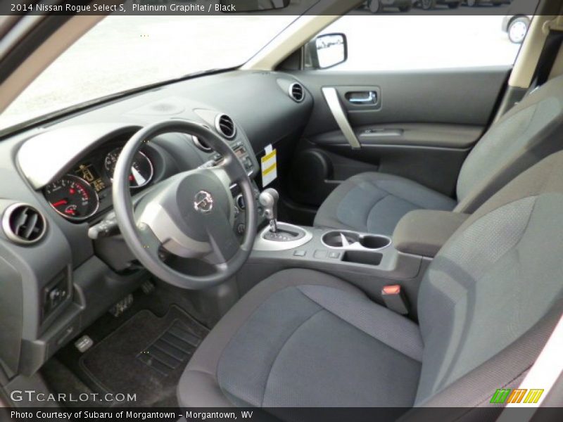 Platinum Graphite / Black 2014 Nissan Rogue Select S