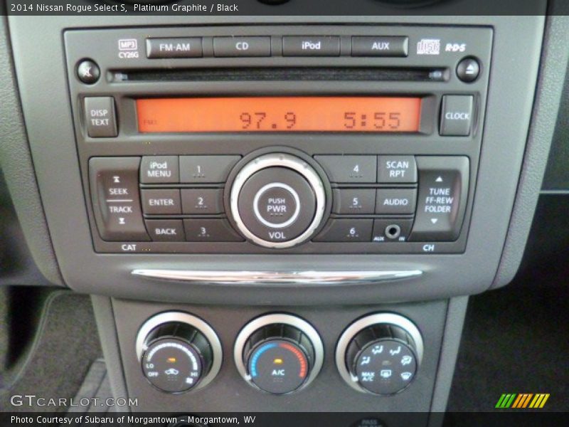 Platinum Graphite / Black 2014 Nissan Rogue Select S