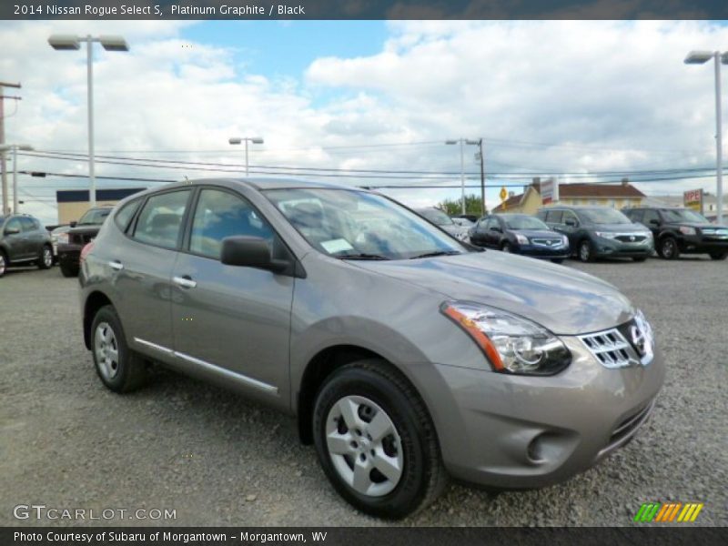 Platinum Graphite / Black 2014 Nissan Rogue Select S