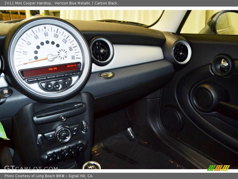 Horizon Blue Metallic / Carbon Black 2011 Mini Cooper Hardtop