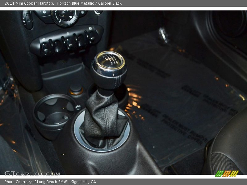 Horizon Blue Metallic / Carbon Black 2011 Mini Cooper Hardtop
