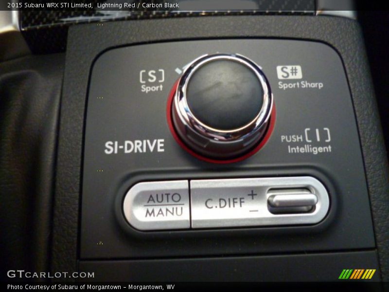 Controls of 2015 WRX STI Limited
