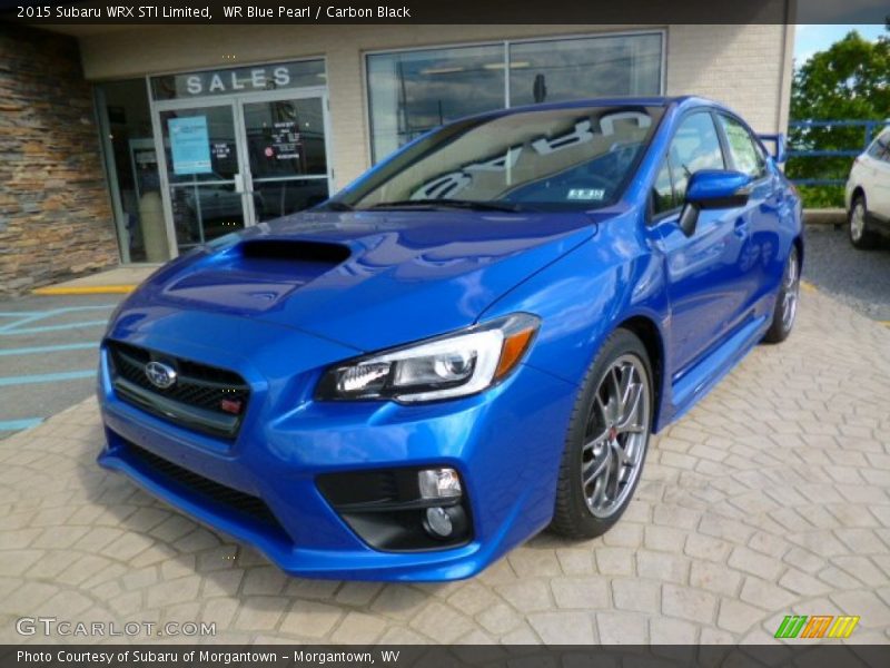 Front 3/4 View of 2015 WRX STI Limited